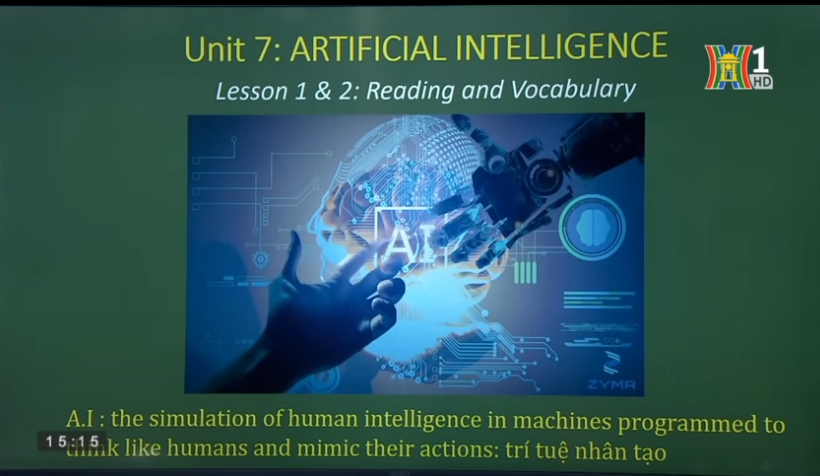 Unit 7: artificial intelligence. Lesson 1&2: reading and vocabulary