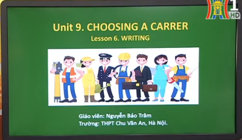 Unit 9: Choosing a career - Lesson6: Writing