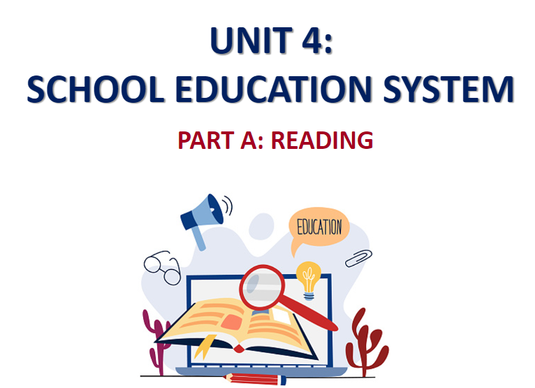 Unit 4: School education system_Part A: Reading