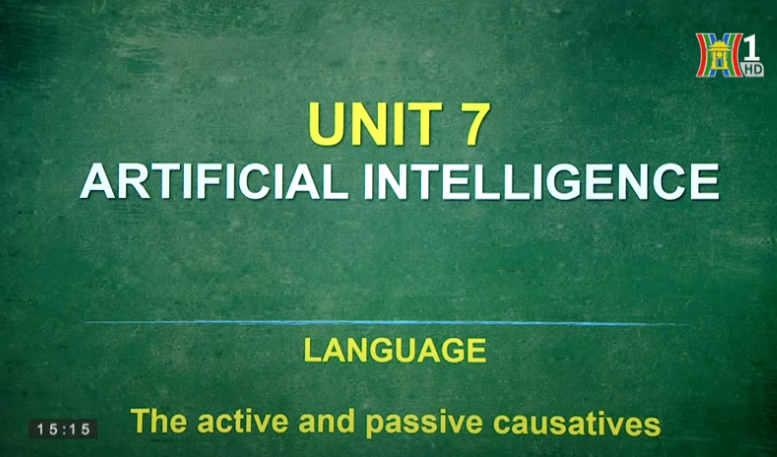 Unit 7: language and practice