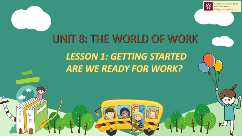 Unit 8- The world of work