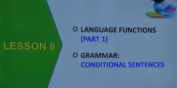Language functions (part 1)