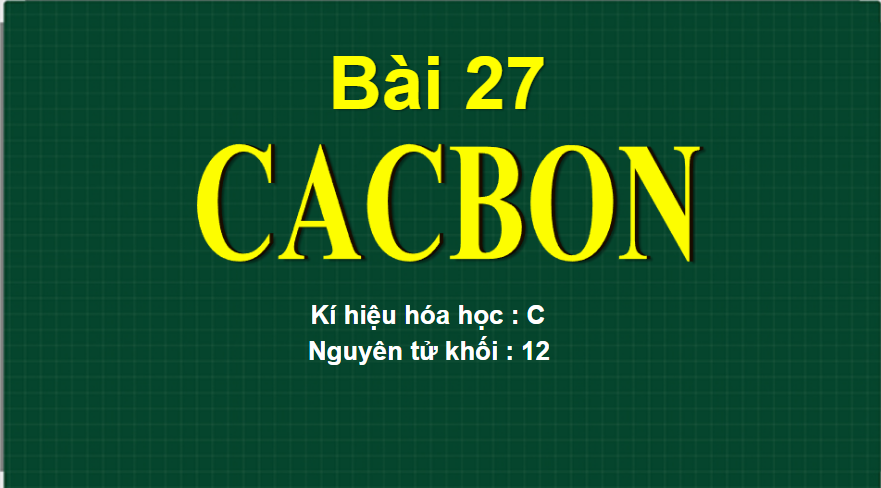 Cacbon