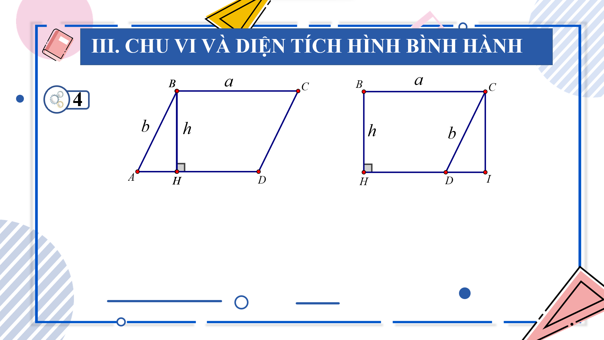 Bài 3: Hình bình hành (Tiết 2) - Bộ sách Cánh diều 