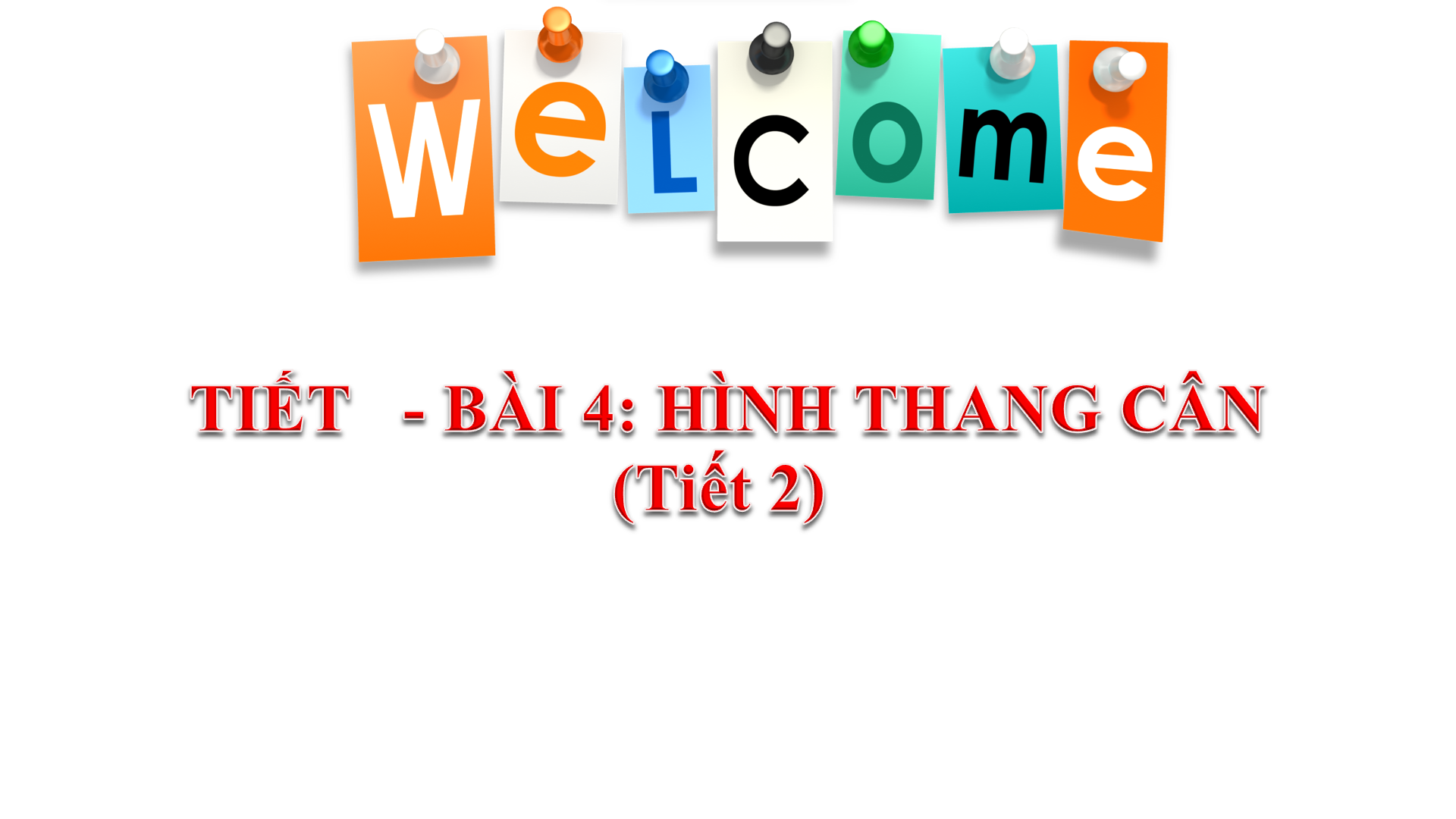 Bài 4: Hình thang cân (Tiết 2) - Bộ sách Cánh diều 