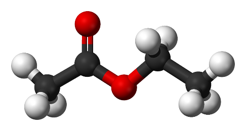 Cấu trúc phân tử Ethyl acetate