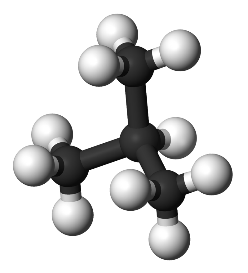 Cấu trúc phân tử Isobutane