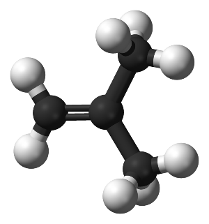 Cấu trúc phân tử Methylpropene