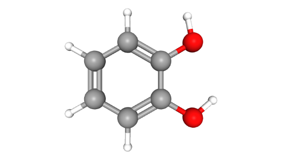 Cấu trúc phân tử Benzene-1,2-diol