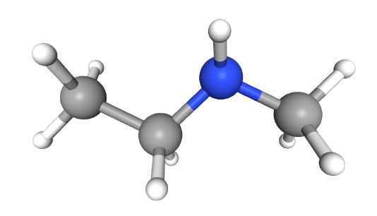 Cấu trúc phân tử Ethylmethylamine