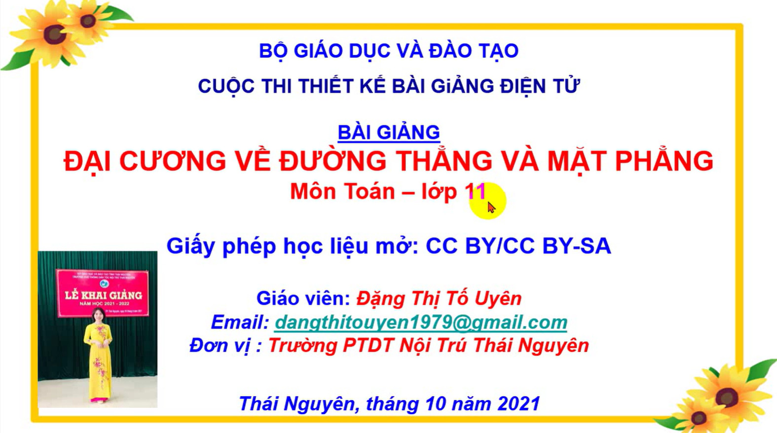 Đại cương về đường thẳng và mặt phẳng