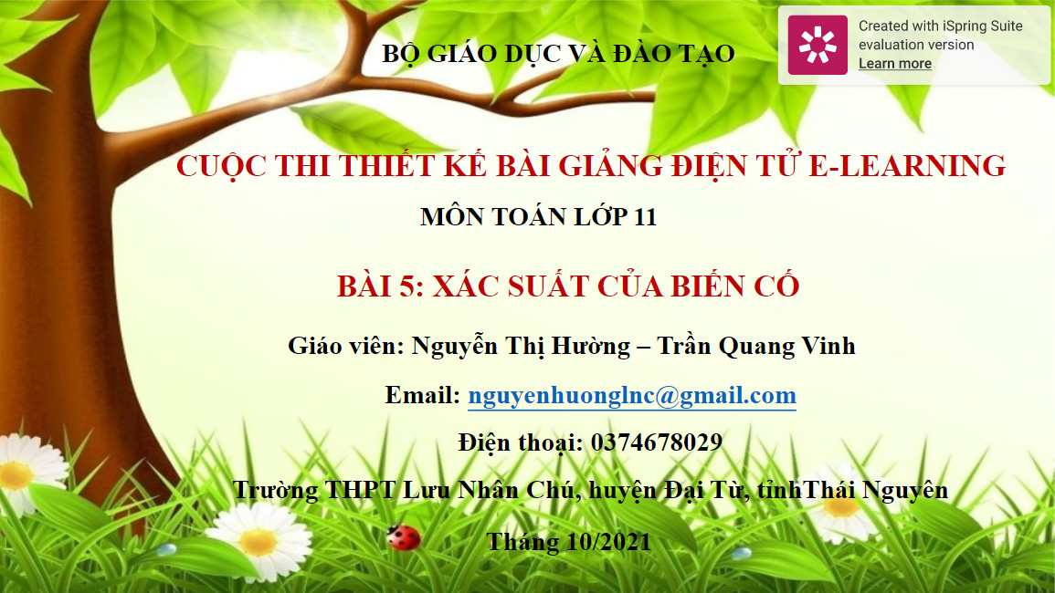 Xác suất của biến cố