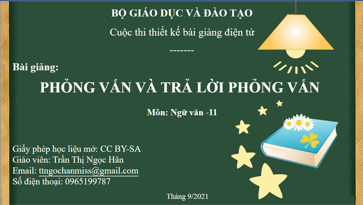 Phỏng vấn và trả lời phỏng vấn