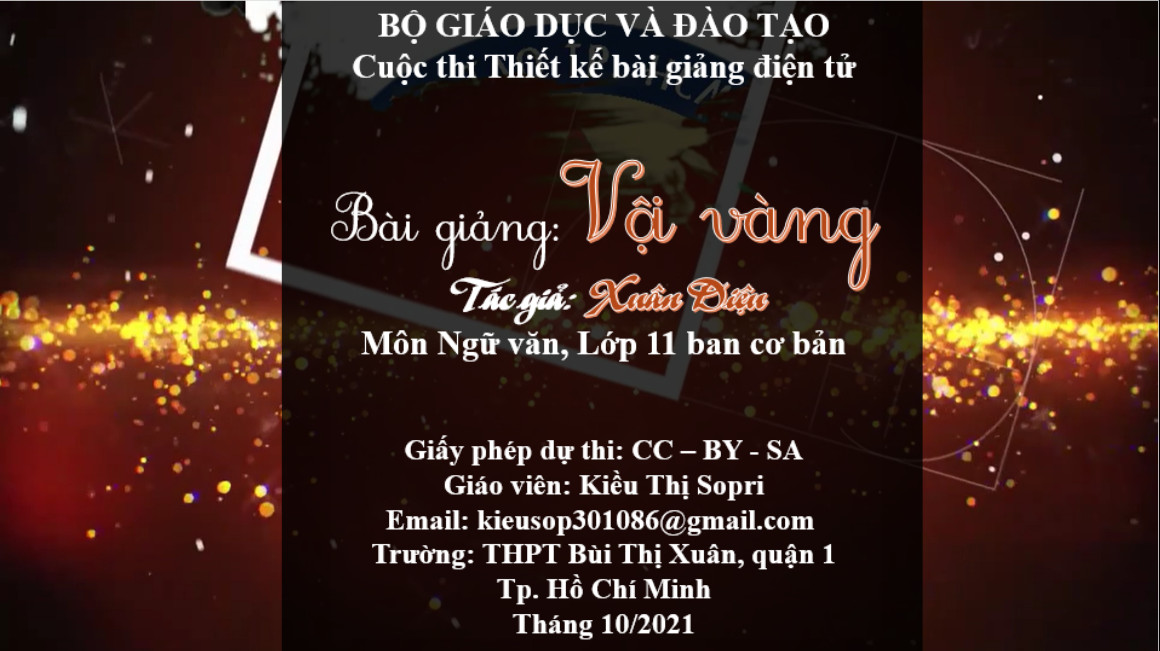 Vội vàng