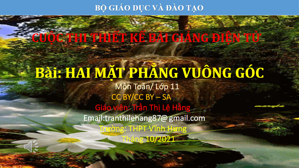 §2. Hai mặt phẳng vuông góc