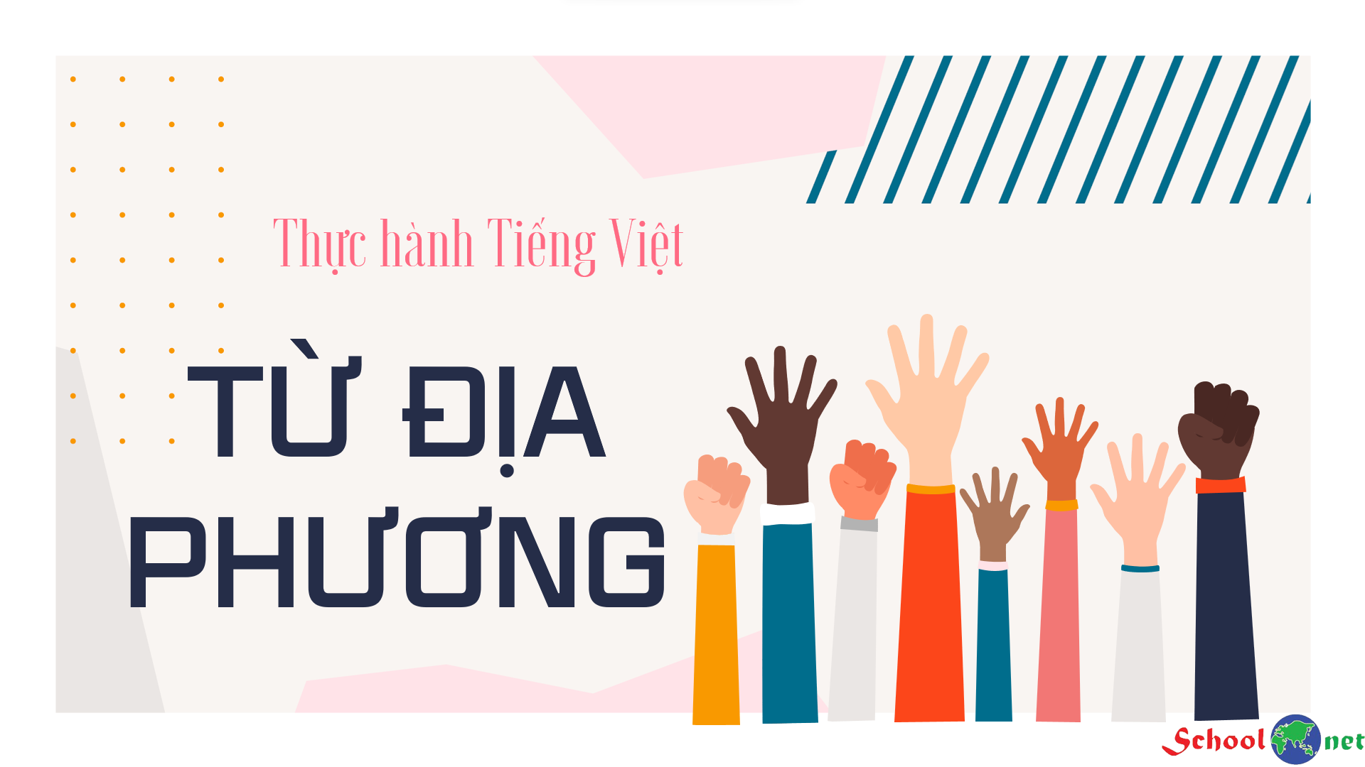 Bài 1: Thực hành tiếng Việt: Từ địa phương - Bộ sách Kết nối tri thức với cuộc sống