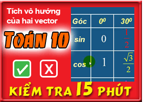 Giá trị lượng giác của một góc