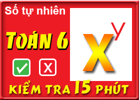 Lũy thừa với số mũ tự nhiên. Nhân, chia hai lũy thừa cùng cơ số