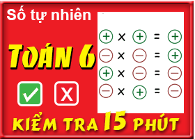 Nhân hai số nguyên cùng dấu - khác dấu