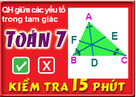 Tính chất ba đường phân giác của tam giác